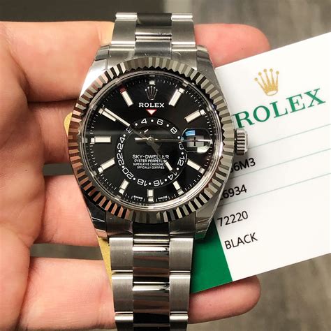 rolex skydweller on wrist|Rolex oyster perpetual sky dweller.